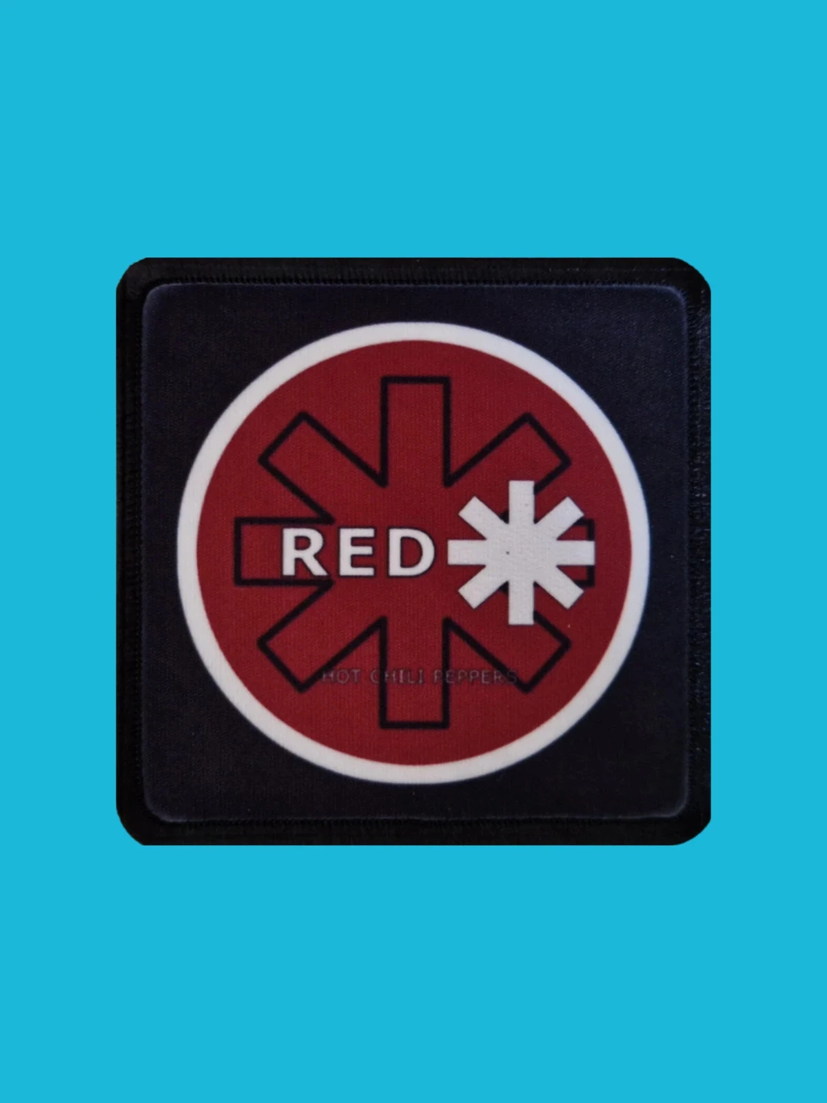 Patch Red Hot Chili Peppers - Red Asterisk Classic - Imprimé - Carré de 7,5 x 7,5 centimètres